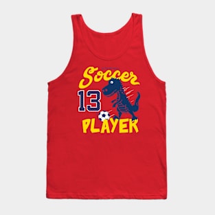 Soccer Rex Tank Top